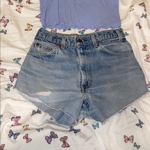 Levis jean shorts